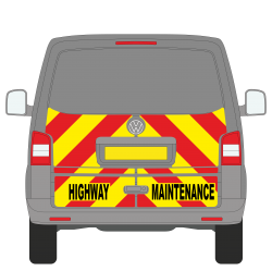 VW Transporter 2009 on Tailgate Half Height (VTRA008)